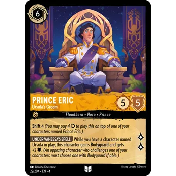 Sběratelská karetní hra Prince Eric 022/204 - Ursula´s Return Typ karty: Standard