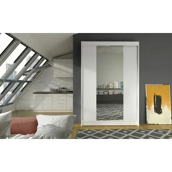 Šatní skříň Skříň Linora II 120 bílá