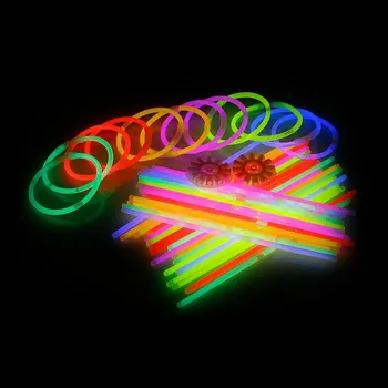 Šperk Identifikacninaramky.cz Svítící náramky 100 kusů mix barev