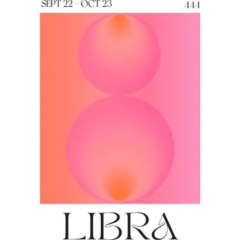 Plakát Plakát, Obraz - Libra, Valeria Castillo