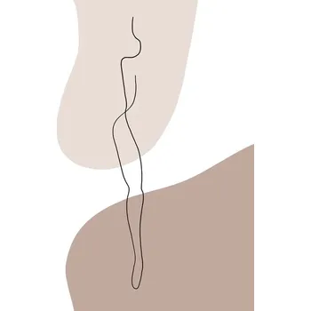 Plakát Plakát, Obraz - Body abstract art, Veronika Boulová