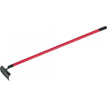 Hrábě Levior Hrábě kovové 14z s násadou fiberglass