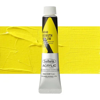 Vodová barva Akrylová barva Holbein Heavy Body - Bismuth Yellow Balení: 20 ml