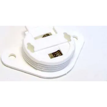 Nábytkové kování TS Kování plastové na posuvné dveře Unipos horní díl, bílá