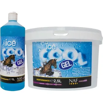 Kosmetika pro koně Ice cool gel, chladivý gel s minerály na unavené nohy | Pro koně