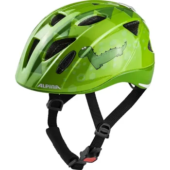 Cyklistická přilba ALPINA XIMO FLASH - green dino gloss Velikost: 49-54