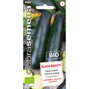 Semeno Maják Dobrá semena Tykev cuketa - Black Beauty Bio, zelená 1,5g