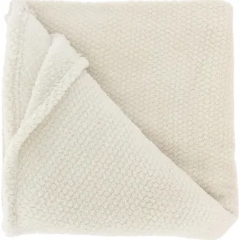 deka Heboučká deka se vzorem Sep v holubí bílé bílá 150x200