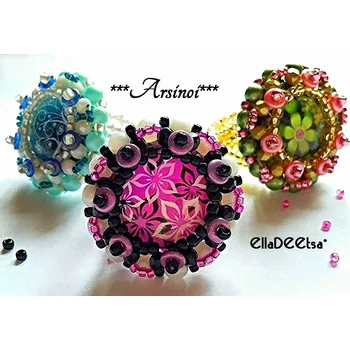 Dětské navlékací korálky Prstýnek Arsinoi č.1038 - stavebnice