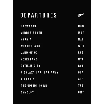 Plakát Plakát, Obraz - Departures, Finlay & Noa