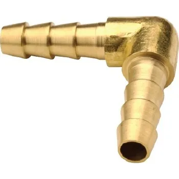 Fitinka SPOJKA TRN L-90/MS - mosazné koleno, trny 5/16" - 5/16" (8 - 8 mm)