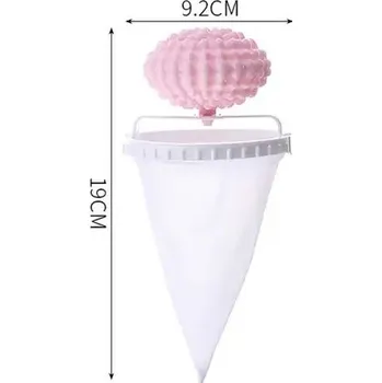 Praní a péče o prádlo Odstraňovač chlupů do pračky s omyvatelným filtrem - růžový 1 ks