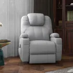 Masážní televizní křeslo Felix| šedé