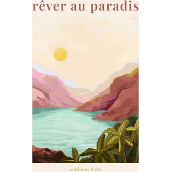 Plakát Plakát, Obraz - Raaver Au Paradis, Goed Blauw