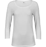 Tee Jays Dámské tričko 3/4 rukáv Stretch Tee Velikost: 2XL, Barva: bílá