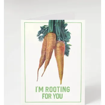 Cognitive Surplus přání s obálkou "I´m rooting for you"