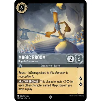 Karetní hra Magic Broom 186/204 - Ursula´s Return Typ karty: Foil