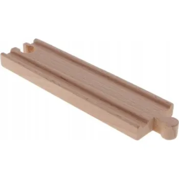 Vláček a vláčkodráha Bigjigs Rail rovné koleje 14 cm 1 ks - bez obalu