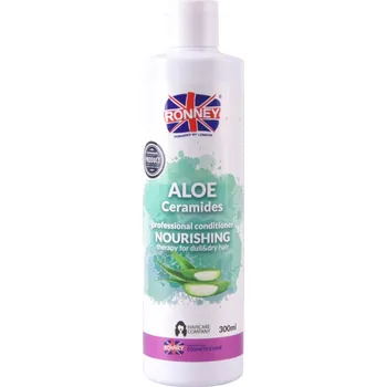 Vlasová regenerace Ronney Professional Conditioner Nourishing Aloe Ceramides - Kondicionér s Aloe a ceramidy 1000 ml