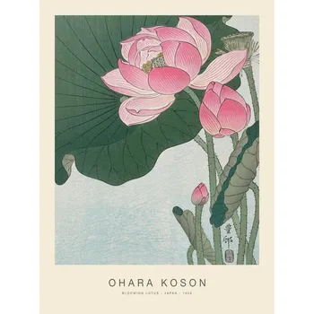 Plakát Plakát, Obraz - Blooming Lotus (Special Edition) - Ohara Koson