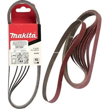 Brusný papír MAKITA P-43337 brusný pás 13*533mm K60 5ks