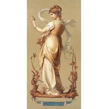 Plakát Plakát, Obraz - Autumn, 1873 (The Four Seasons / Vintage Art) - Joseph Felon