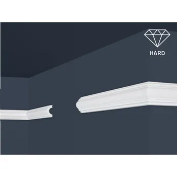 Obklad Dekorativní lišty XPS oblouk velký, bílé, tvrzené odolné XPS, 2