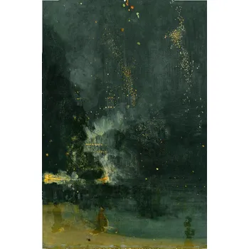 Plakát Plakát, Obraz - Nocturne in Black & Gold, James McNeill Whistler