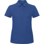 B&C Dámská polokošile Piqué polo ID.001 Velikost: 3XL, Barva: královská modrá