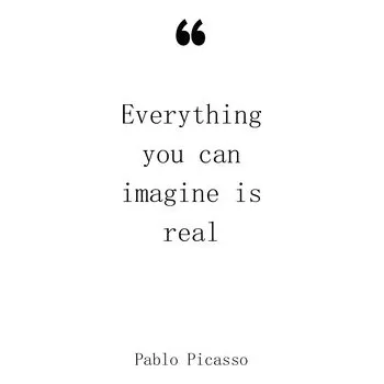 Plakát Plakát, Obraz - Picasso quote, Finlay & Noa