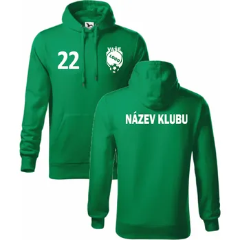 ON-DESIGN Klubová mikina Velikost: M, Barva: středně zelená