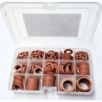 Nářadí pro automobil TS Sada těsnících kroužků fíbr 6-22 mm 325 ks