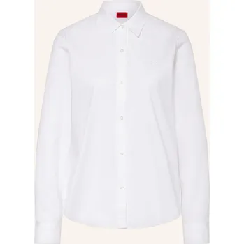 Dámská halenka Hugo Dámská Košilová Halenka The Essential Shirt, bílá, 40