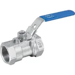 Nerez kulový kohout redukovaný s pákou vni/vni typ 603 DN 10 3/8" PN63 Gebo