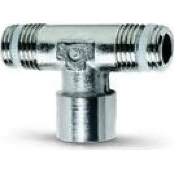 Fitinka Camozzi T-šroubení S2090-1/8-1/8 s teflonovým těsněním