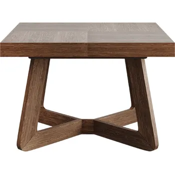 Jídelní stůl Hnědý dubový rozkládací jídelní stůl Windsor & Co Nodi 130/230 x 130 cm