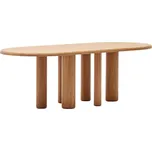 Dřevěný jídelní stůl Kave Home Mailen 220 x 105 cm