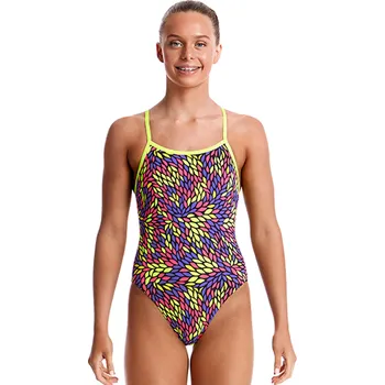 Dívčí plavky FUNKITA The Fall Girls Single Strap One velikost: 140