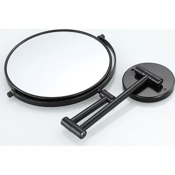 Kosmetické zrcátko Kosmetické zrcadlo na zeď černé