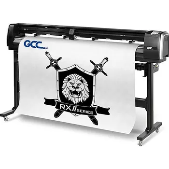 Řezačka papíru Řezací plotr GCC RX II 101S s optikou + řezací software GCC GreatCut-S - Se stojanem