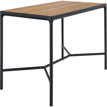 Zahradní stůl Přírodní bambusový zahradní barový stůl HOUE Four 160 x 90 cm