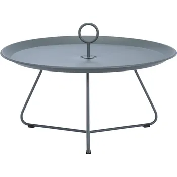 Zahradní stůl Tmavě šedý kovový konferenční stolek HOUE Eyelet 70 cm