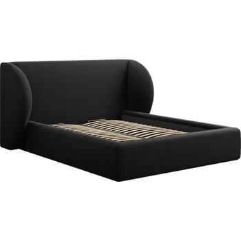 Postel Micadoni Sametová postel Miley 180 x 200 cm s úložným prostorem