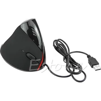 Ergonomická myš | vertikální myš k PC - více barev - Černá