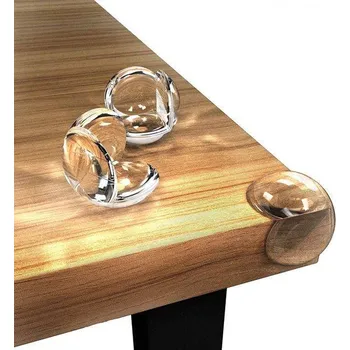 Dětská zábrana Bezpečnostní ochrana rohů stolu průhledná - 4 ks - A