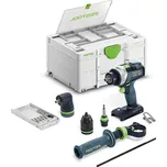 Aku. příklepový vrtací šroubovák TPC 18/4 I-Basic-Set QUADRIVE Festool 577625