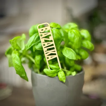 Jedlá dekorace na dort Zápich do bylinek, Zápich: Petržel