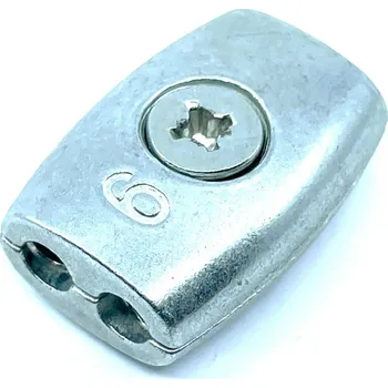 EU SELECT Lanová svorka oválného tvaru pozinkovaná 4 mm 4mm