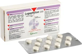 Lék pro psa a kočku Vétoquinol Legaphyton 200 mg 24 tbl.