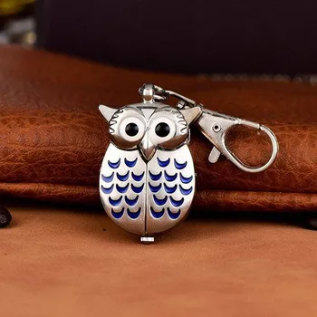 Hodinky Hodinky do kapsy | hodinky se sovou - tmavě modré